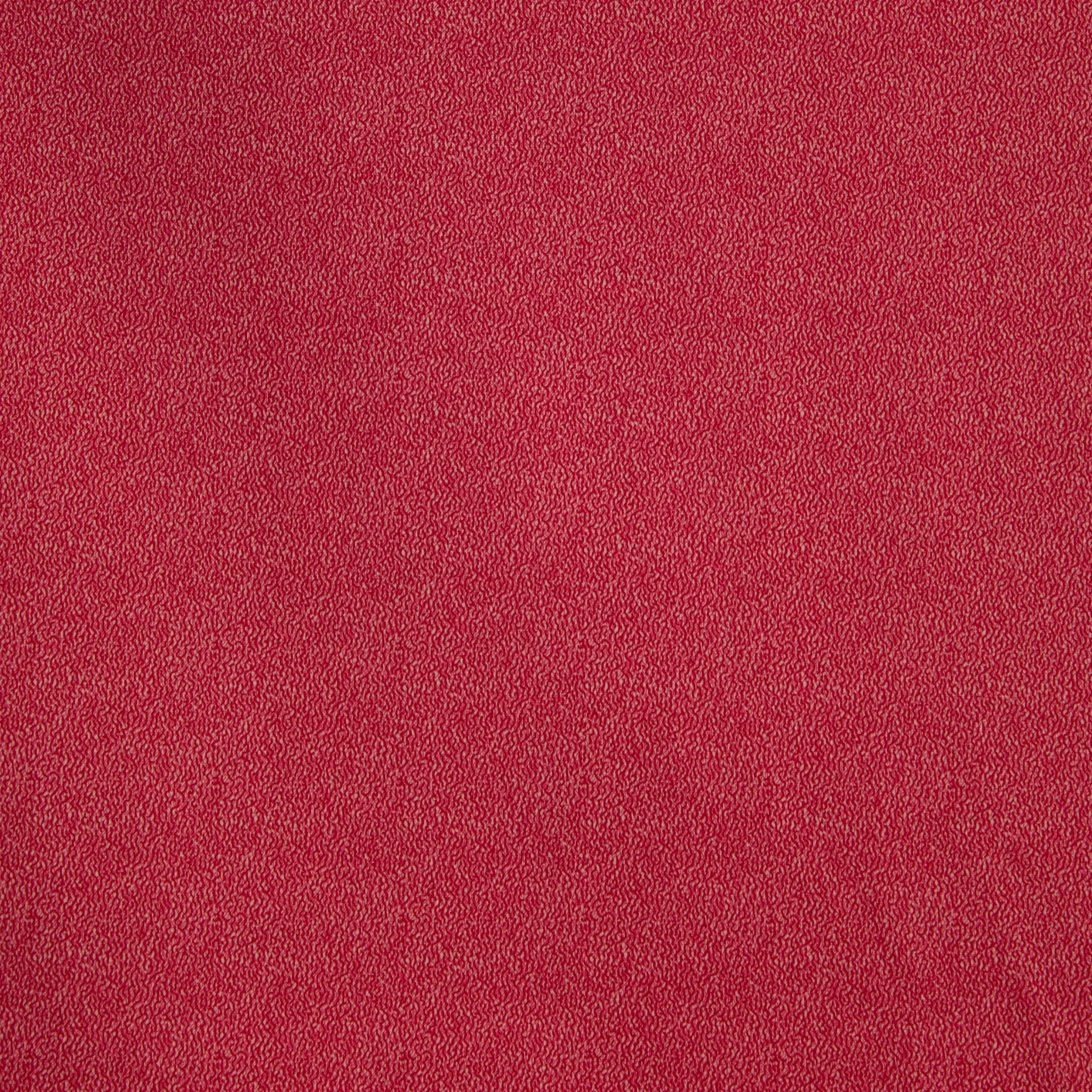 Katoen rood met abstract motief